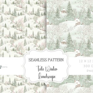 Toile navideño, patrón sin costuras, diseño repetido, descarga digital instantánea, clipart, png