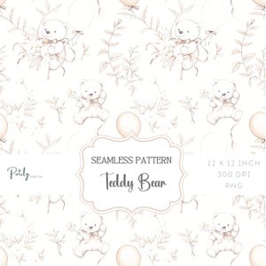 Chinoiserie Toile de Jouy, sfondo senza soluzione di continuità per cameretta dei bambini/baby shower, download digitale, clipart per documenti e altro ancora, download immediato, png