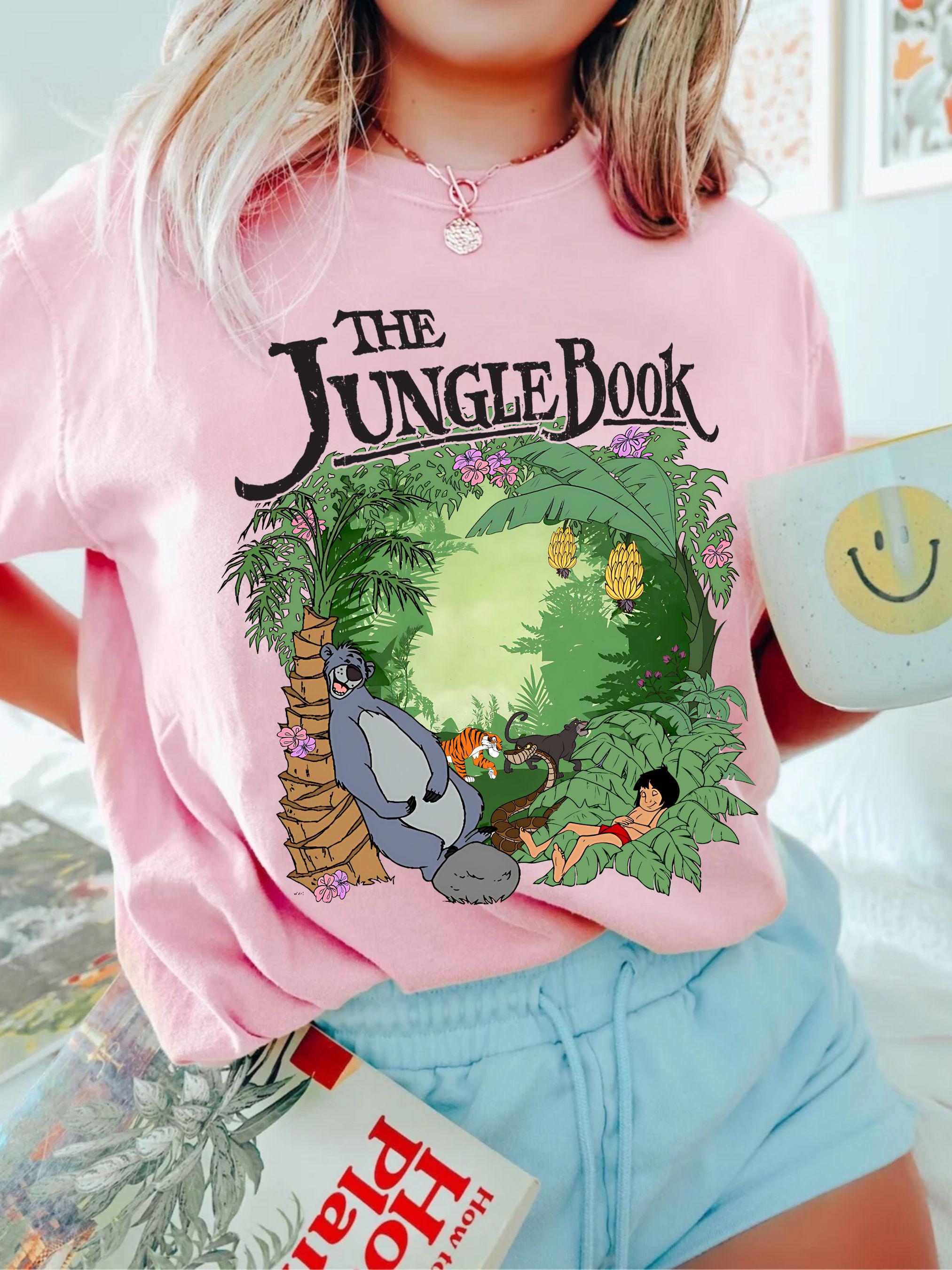 Vintage Disney the Jungle Book Shirt, Mowgli Baloo Bagheera Shere 