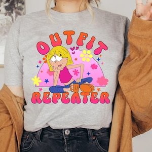 Retro Disney Channel Lizzie Mcguire Outfit Repeater Comfort Colors Shirt, Funny Lizzie Mcguire Floral Disney Tshirt, Disneyland Trip Outfits image 6