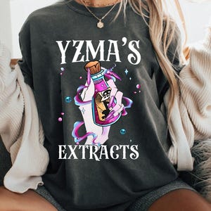 Yzma&#39;s Extracts The Poison For Kuzco Comfort Colors Shirt, The Emperor&#39;s New Groove Villains Disney T-shirt, Disneyland Family Trip, WDW Tee
