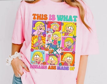 Camiseta Lizzie McGuire "This Is What Dreams Are Made Of", camiseta nostálgica dos anos 90 do Disney Channel, viagem de amigas à Disneylândia, look para o Parque Magic Kingdom