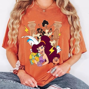 Megara The Muse Pain Panic Pegasus Disney Hercules Shirt, Hercules The Muses T-shirt, Disneyland Girl Trip Matching Outfits, Disneyworld Tee