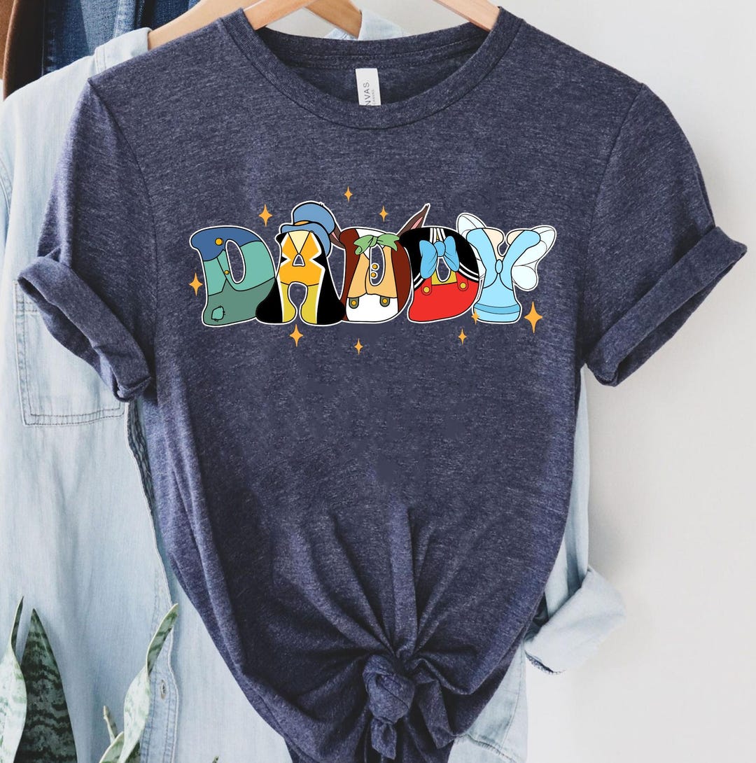 Pinocchio Lettering Pinocchio Daddy Lettering Comfort Colors Shirt, Geppetto Jiminy Figaro ...