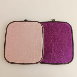 Velvet Pin Display Board: Rectangular Enamel Pin Collection