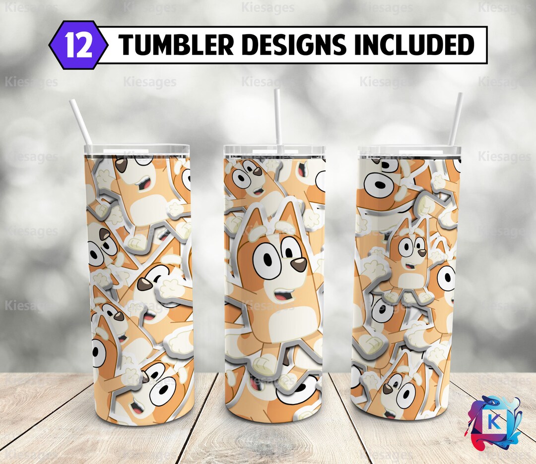Cartoon Skinny Tumbler 20 Oz Sublimation Design PNG Movie Character ...