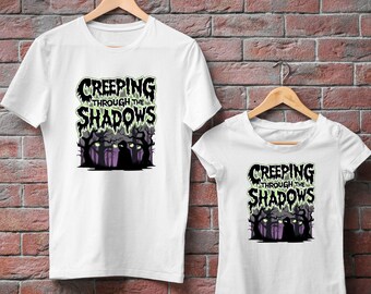 Halloween-T-Shirt PNG | Horror PNG mit transparentem Hintergrund | Sofortiger Download für Sublimation & digitales Kunsthandwerk