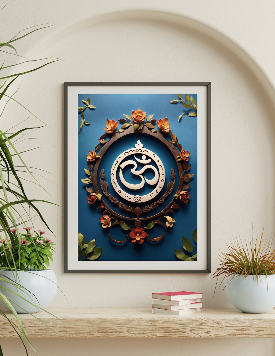 Om Symbol Wall Art Printable Aum Poster Screen Saver yoga Wall Decor
