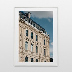Paris City Building Architecture, Printable Wall Art, Digital Download Wall Art, Instant Digital Download