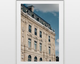 Paris City Building Architecture, Printable Wall Art, Digital Download Wall Art, Instant Digital Download