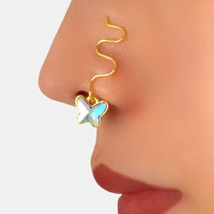 Diamante nose deals ring
