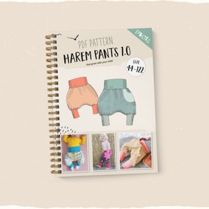 Harem Pants 1.0 Size 44 - 122 (0 - 7Y)