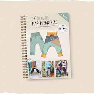 Harem Pants 2.0 Kids Size 116 - 164 (6 - 14Y)