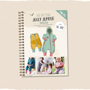 Beginner Sewing Pattern – Baby & Toddler Romper or Pajamas – PDF Pattern Sizes Newborn to 7 years – Beginner Friendly – Instant Download