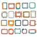 120 Doodle Clipart Frames Digital Frame Clip Art Commercial Use Doodle ...