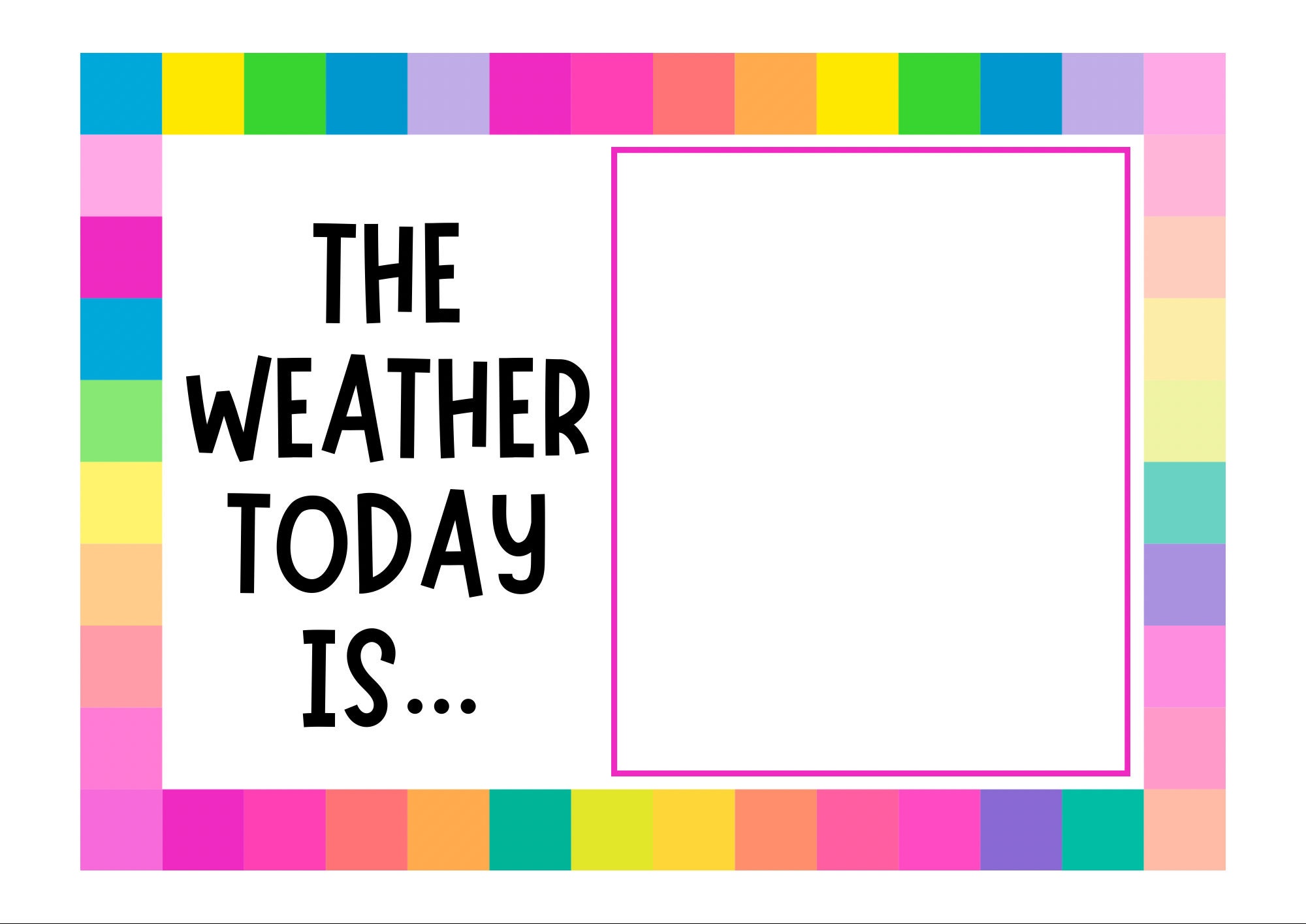Today the weather is etsy