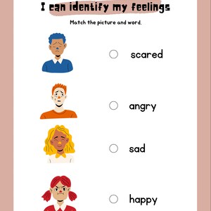 Feelings Worksheet