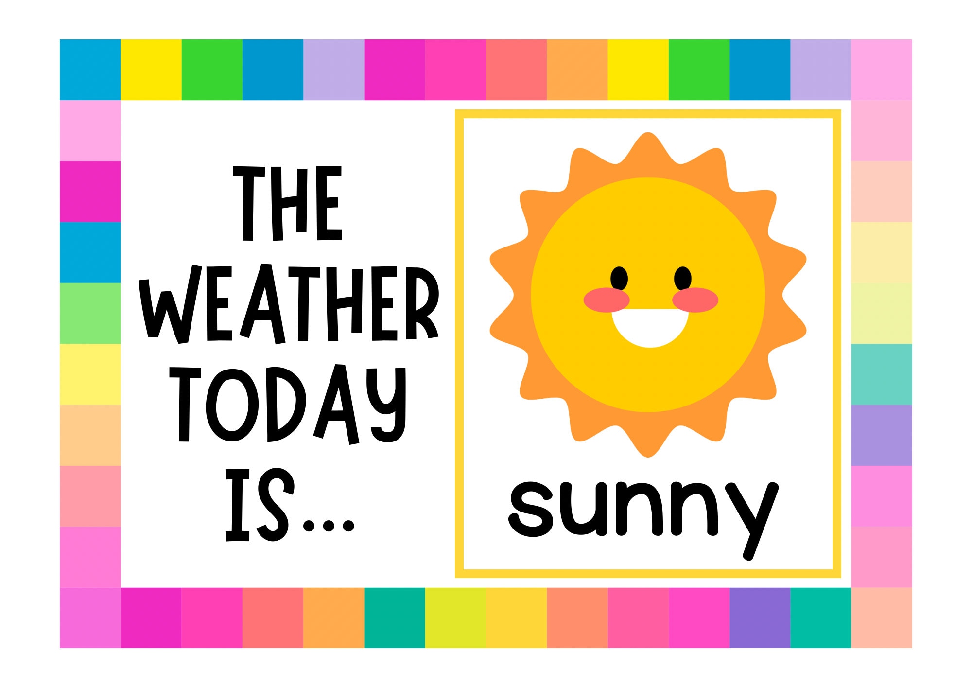 Today the weather is etsy