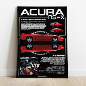 Acura NSX Poster