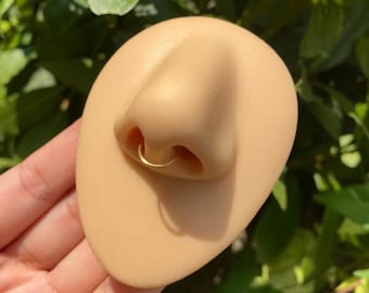 Septum Nasenring fake | Nose cuff Septum Nasenpiercing | african nose cuff | Nasenmanschette falsche draht nose piercing Nasenschmuck damen