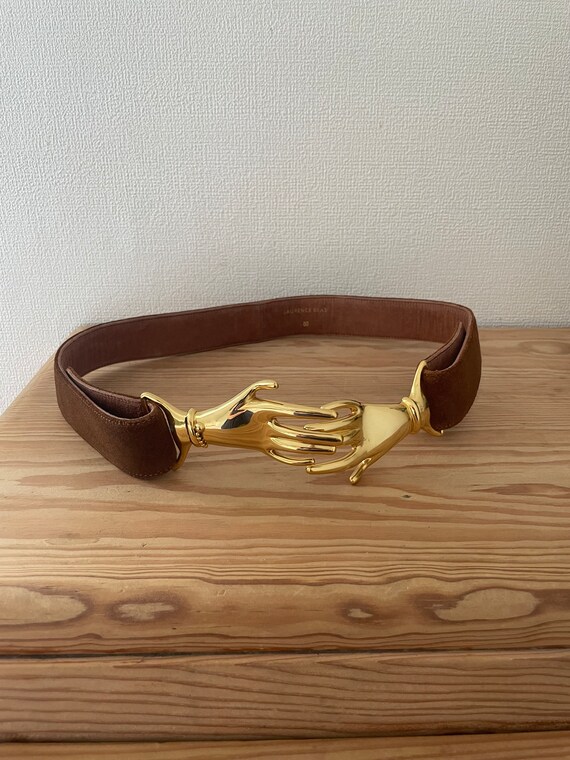 Boucle De Ceinture Vintage Homme - Métal Doré, Multicouleur, Taille Ajustable, Occasion