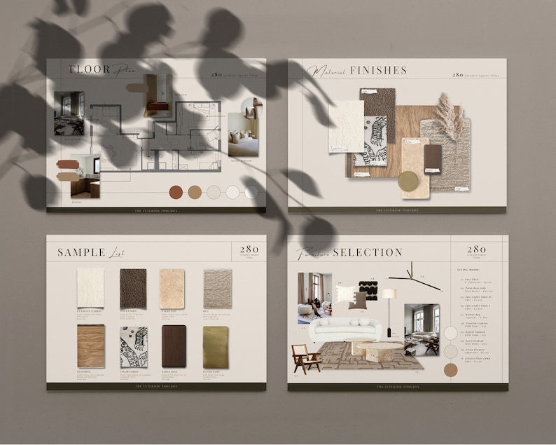 Plantilla Canva de propuesta de proyecto de diseño de interiores y ...