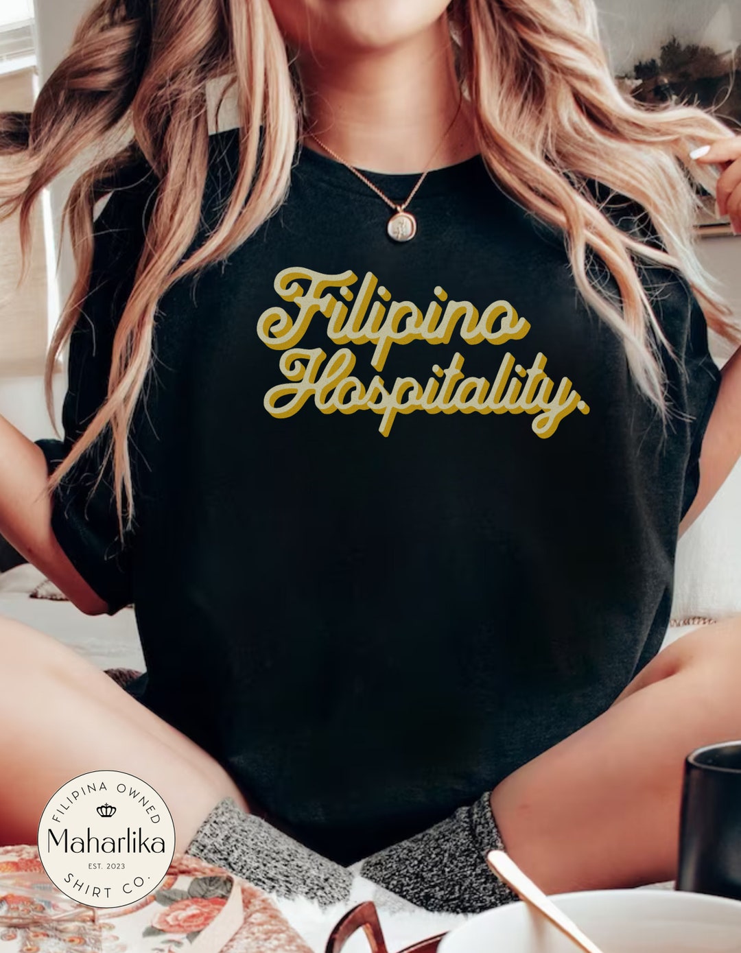Filipino Shirt Filipino Hospitality Filipino Shirt Gift Etsy