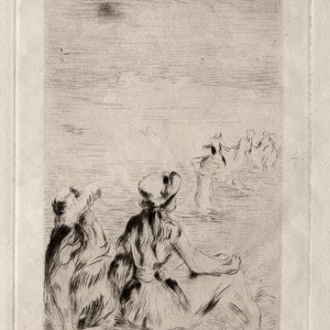4 Drawings by Pierre-Auguste Renoir, 1892-1896