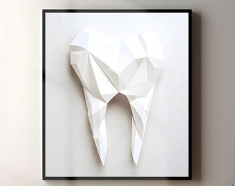 dental wall art for dental office wall decor for dentist gift origami dental wall art for dental clinic art printable wall art for office