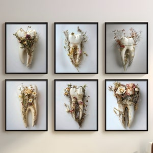 Bemalte Wandkunst für die Zahnarztpraxis Wanddekor für Zahnarztpraxis Wanddekor für Zahnarztpraxis Wanddekor für Zahnarztpraxis Wandbild für Sprechzimmer