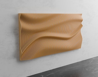 parametric wall art design for home decor modern wood wall art decor cnc file of unique parametric wall furniture wood decorative wall art