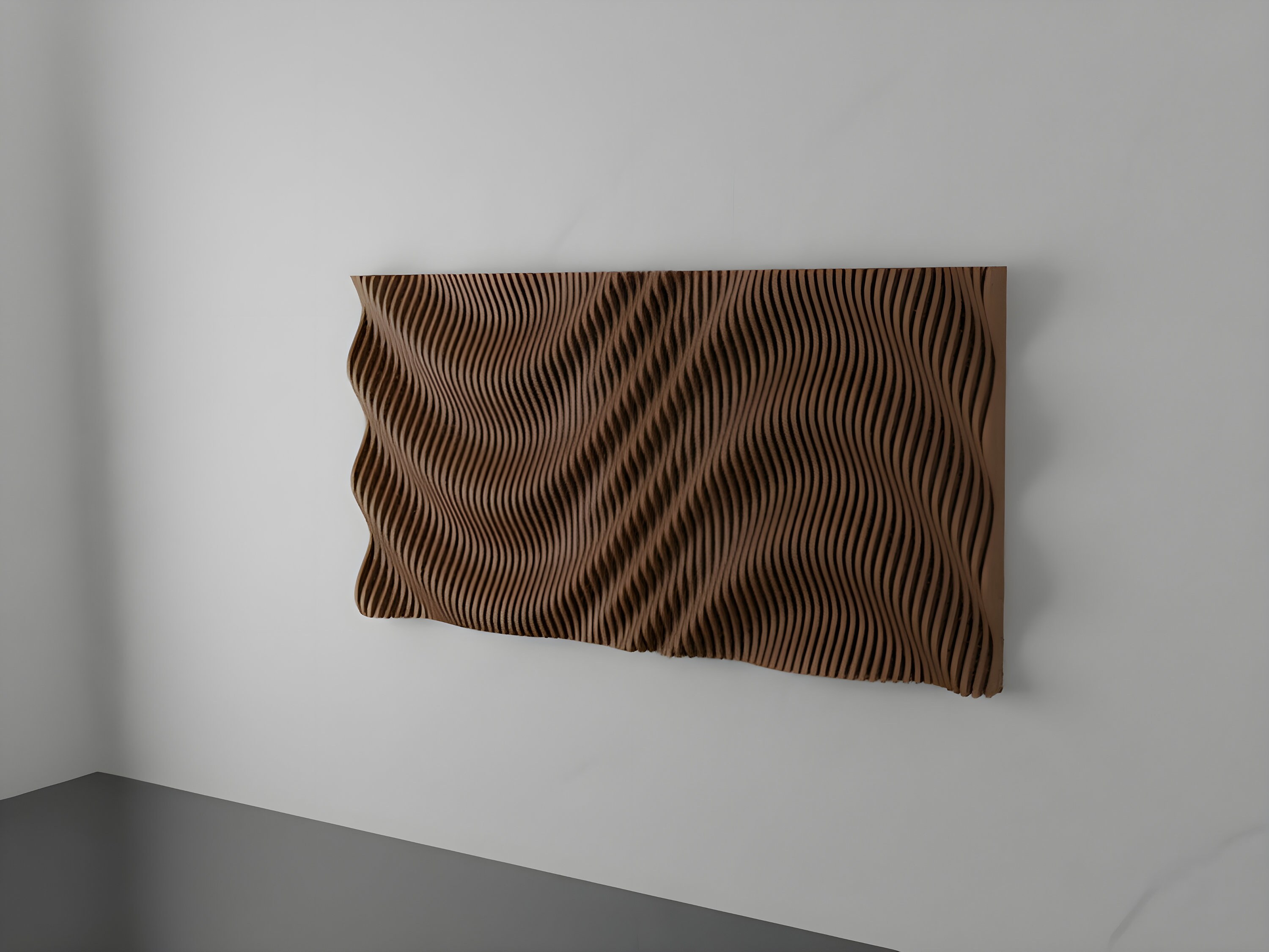 Parametric Wall Art Design for Home Decor Modern Wood Wall Art Decor ...