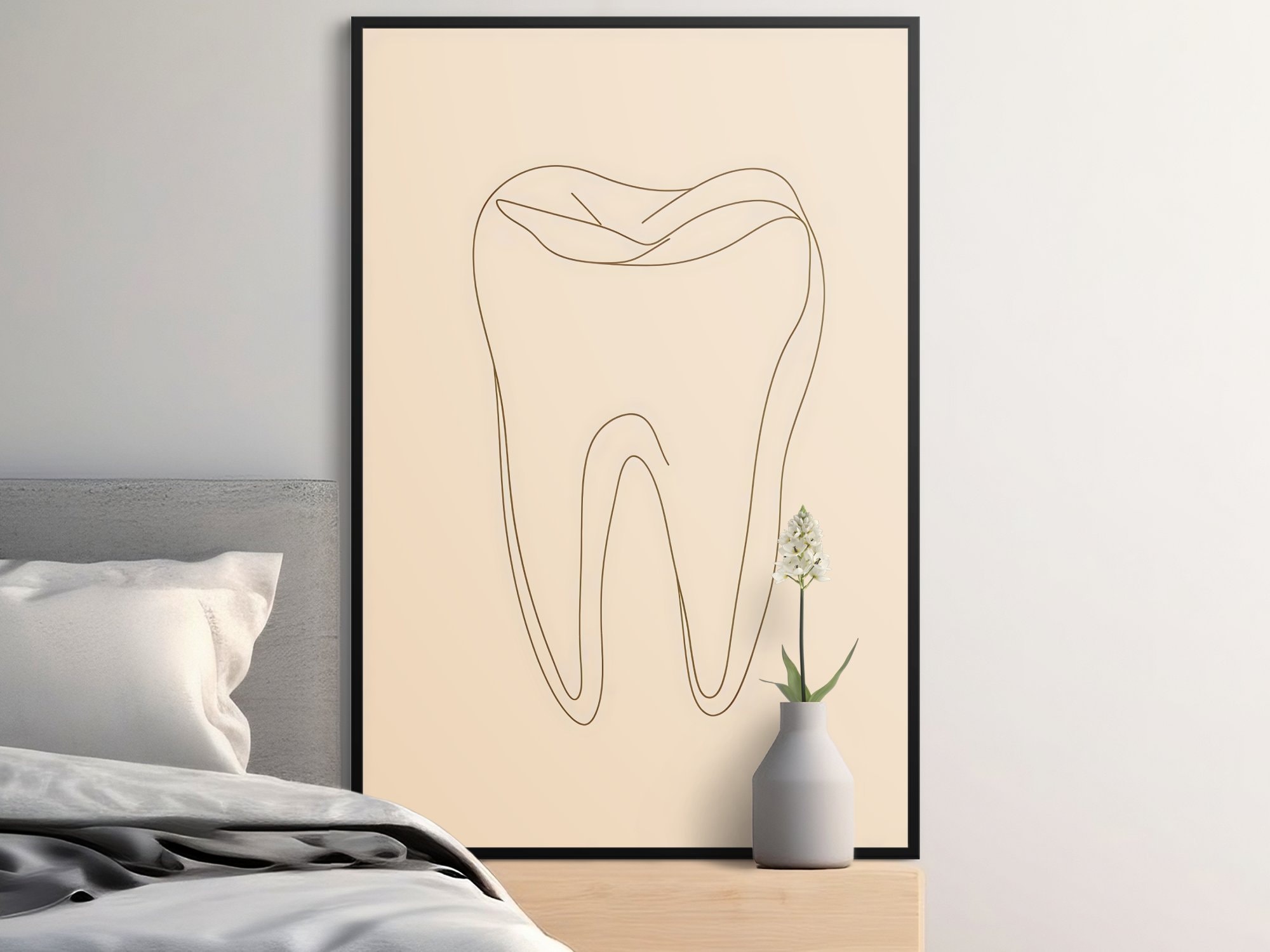 Dental Wall Art for Dental Office Wall Decor for Dentist Gift Colorful ...