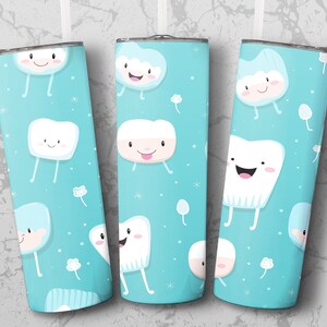 Zahnbecher für Zahnarzthelferin Geschenk für Zahnarzthelferin Becher Design 20 Unzen Sublimationsbecher für Zahnhygienikerin 30 Unzen PNG