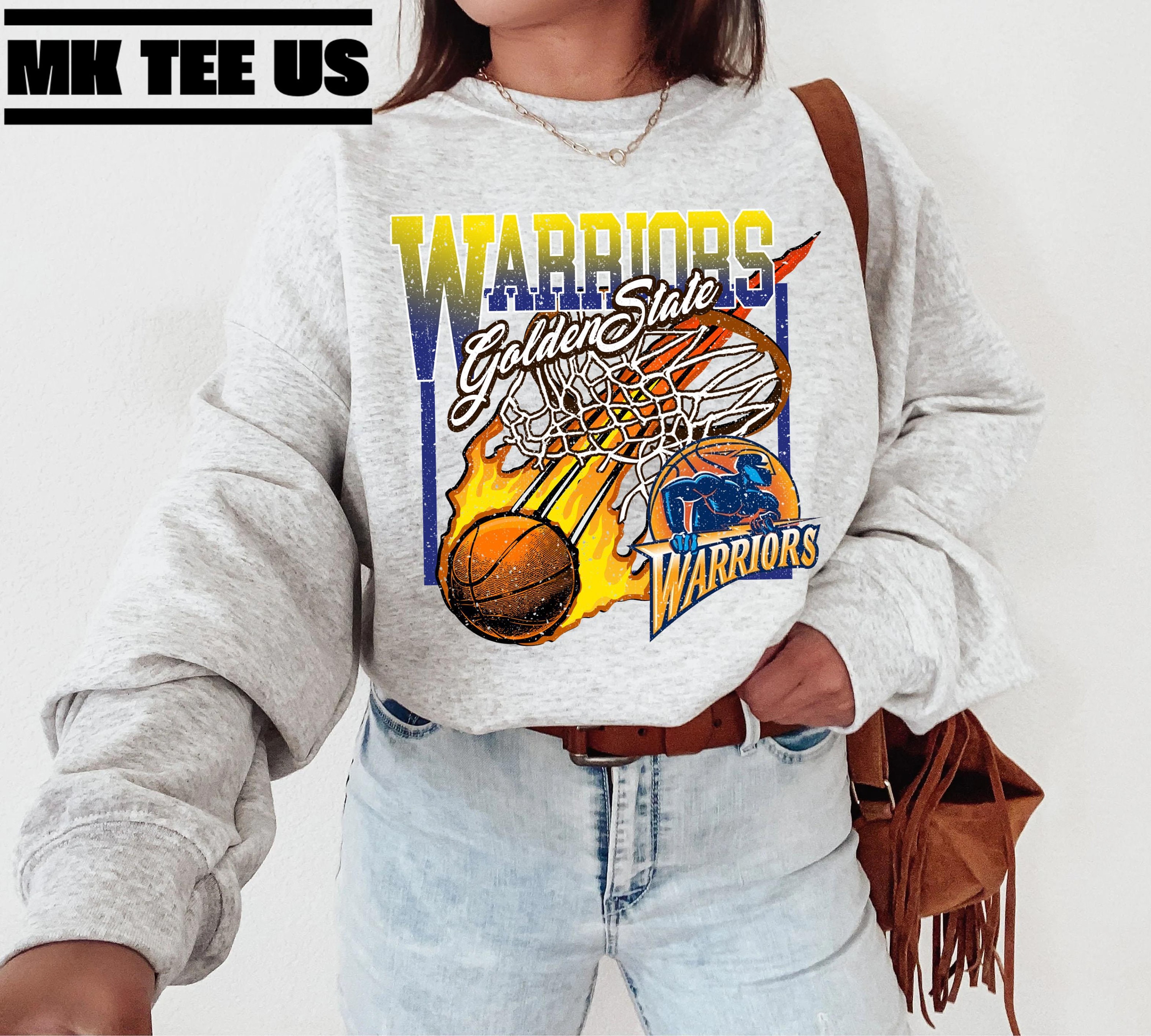 Too Cute! New Golden State Warriors Women's Fashion Sweater Size XL MSP $89  S135