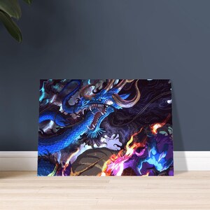 Poster di anime | Poster di One Piece | Poster di Kaido | Poster di Dragon | Poster di Blue Dragon | Poster di videogiochi | Poster di un fidanzato anime | Poster di manga
