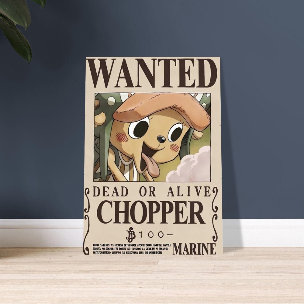 Gold Roger One Piece Wanted Poster Art Board Print for Sale by One Piece  Bounty Poster