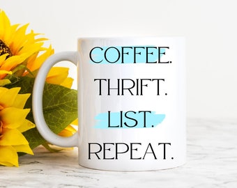 Online Seller Reseller - Thrift Mug - Coffee Mug - Reseller Mug - Gift - Ebay seller gift - funny reseller gift