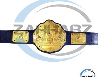 Big Gold Replica Belt World Heavyweight Championship Title Blue Belt Gift For him