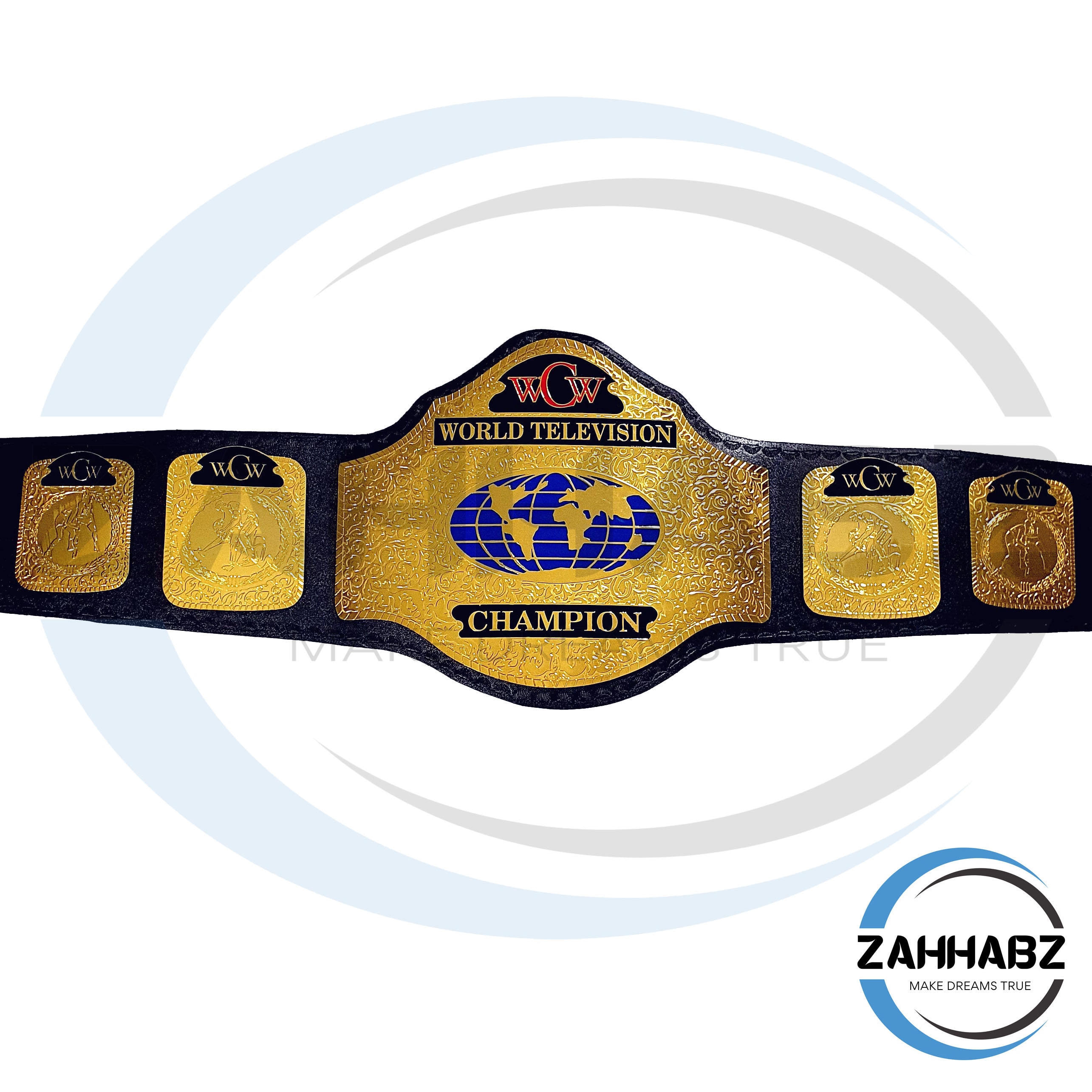 World Television Championship Replica Belt Wrestling Title
