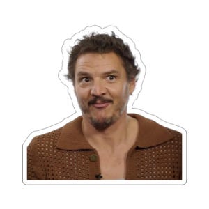 May include: A man with brown hair and a brown sweater is smiling and looking at the camera.