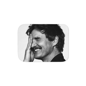 Pedro Pascal Sherpa Blanket, Two Colors