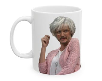 Pedro Pascal rolig keramikmugg | Rolig present till Pedro Pascal-fans, kaffeälskare, heminredning, unik design, 315 ml, 450 ml