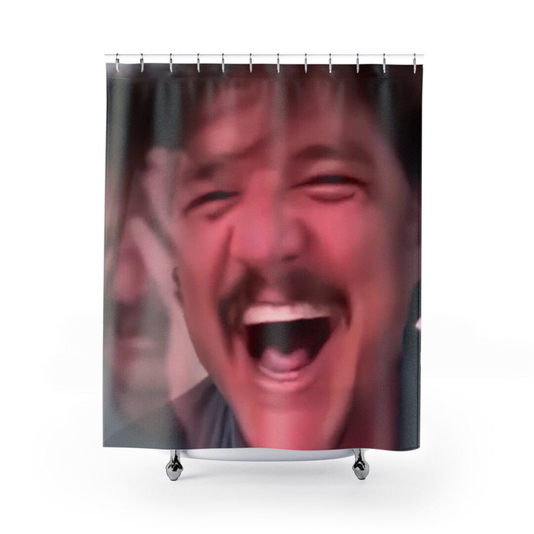 Pedro Pascal Meme Shower Curtain Etsy