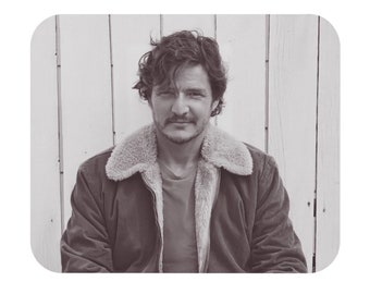 Pedro Pascal Mousepad - Funny Meme Desk Mat, Aesthetic Rectangle Gaming Pad, Office & Laptop Accessory, Gift for Movie Fans and Gamers