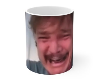 Taza de cerámica de Pedro Pascal de 11 oz