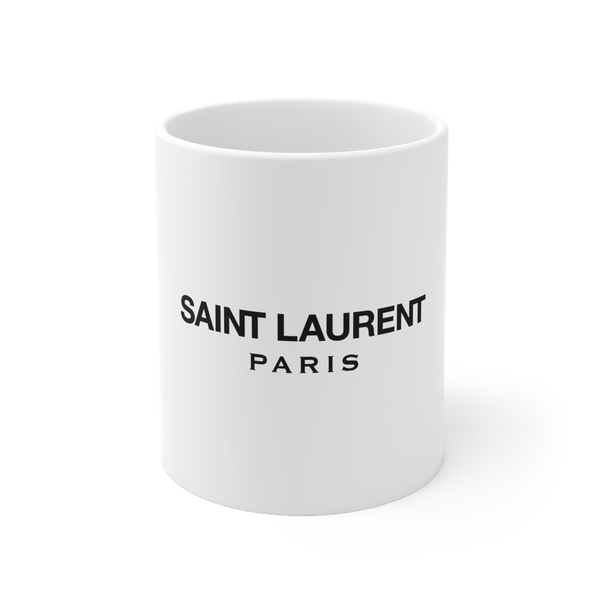 COFFEE MUG IN GLASS, Saint Laurent