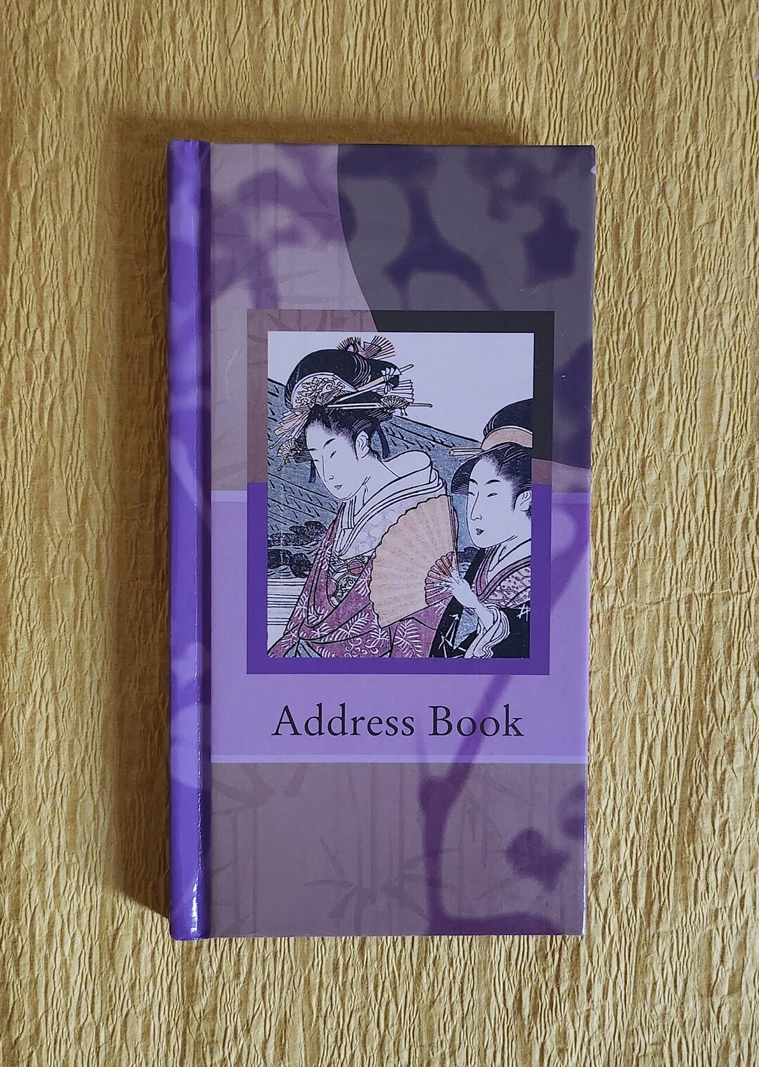 V & A Museum Address Book With Japanese Geisha From Wood Block Etsy
