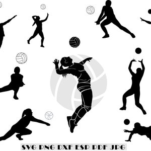 Beachvolleyball-Svg, Beachvolleyball-Svg-Bundle, Beachvolleyball Png, Beachvolleyball-Silhouette, Beachvolleyball-Player-Svg, Clipart-Dateien für Cricut