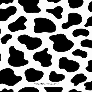 Cow print SVG, Cow spots svg, Cow print Pattern,Animal print svg Cow print, Cow spots, Cow print pattern   Instant download digital download